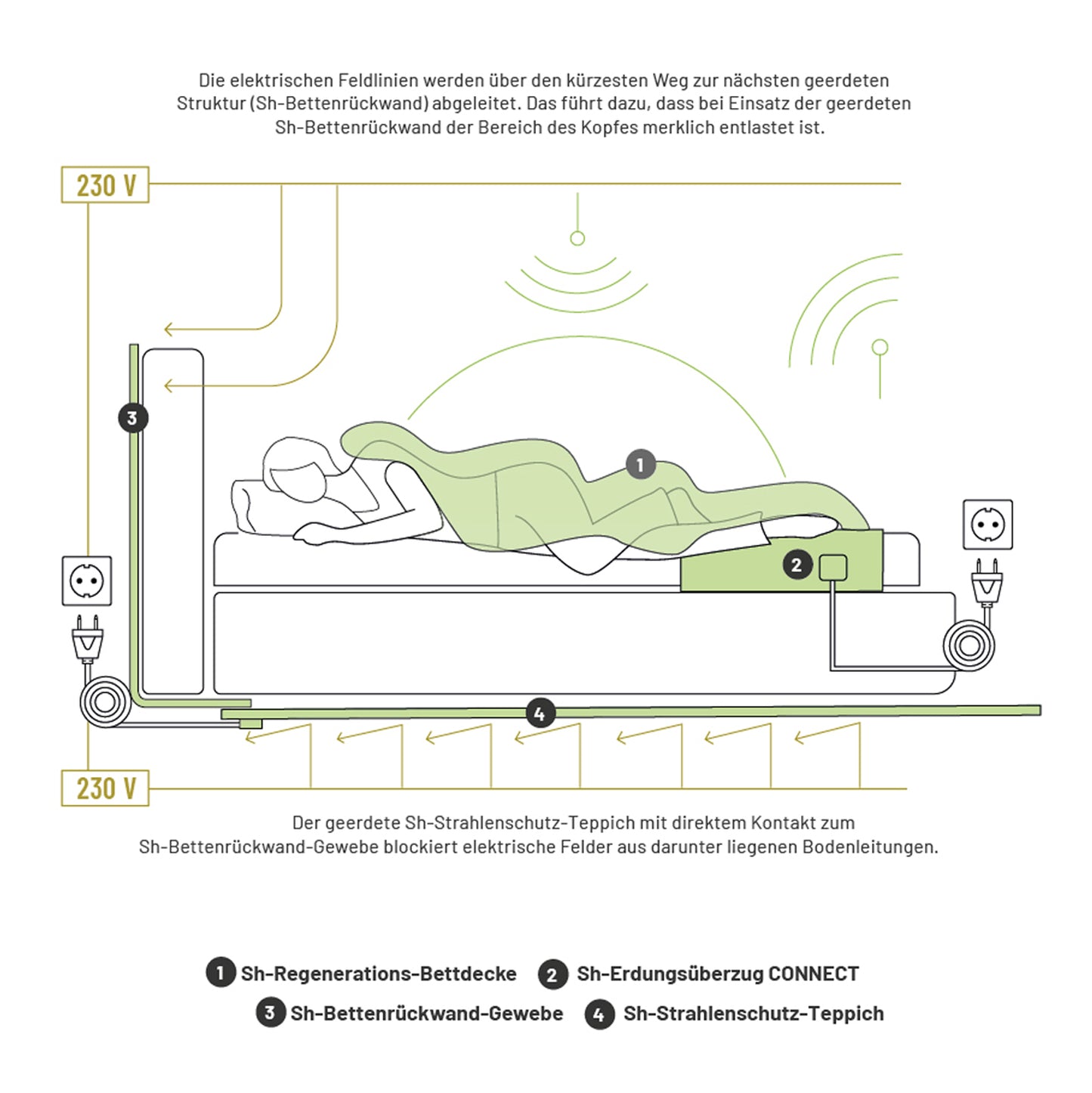 Sh-Regenerations-Set PURE ENERGY Premium (Doppelbett)
